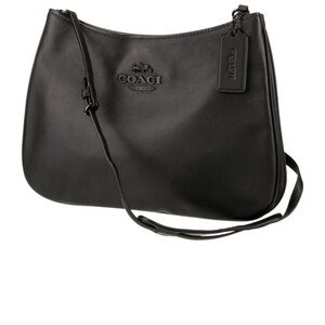 Coach Leather Black Shoulder Bag